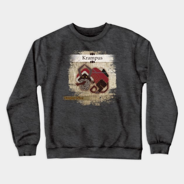 Krampus Hunter Crewneck Sweatshirt by GrimWear